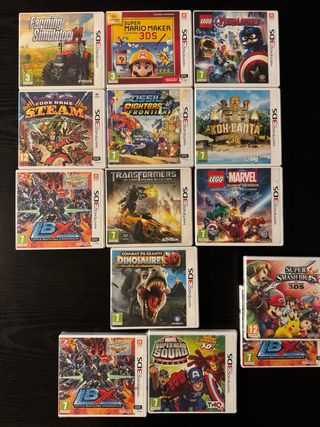 Lote Juegos Nintendo 3DS