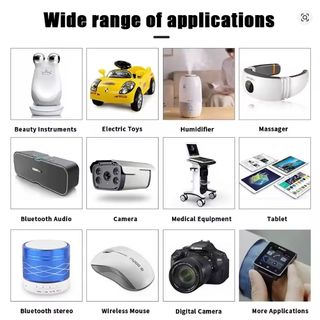 Batería Litio 3.7V tipo 601230 180mAh