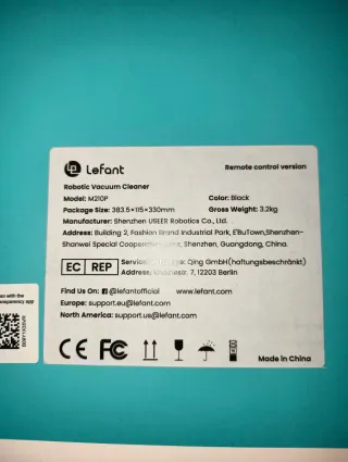 Robot aspirador Lefant M210P + otro para piezas