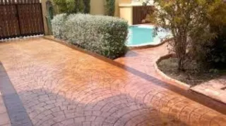 Hormigón impreso para exteriores