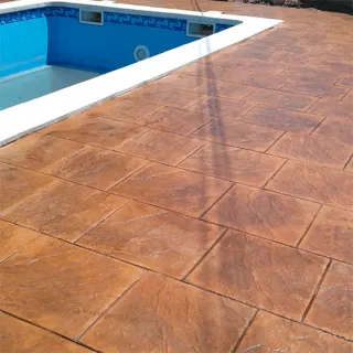 Hormigón impreso para exteriores