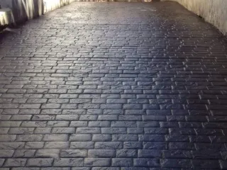Hormigón impreso para exteriores