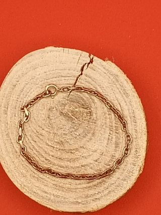 Pulsera de cadena de plata
