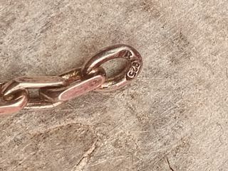 Pulsera de cadena de plata