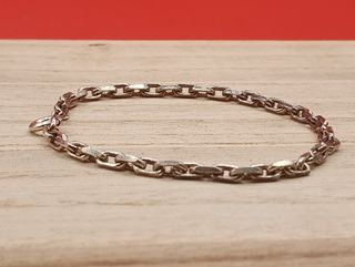 Pulsera de cadena de plata