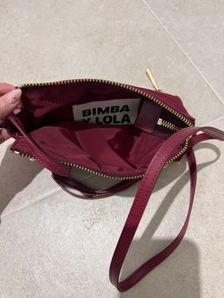 Bolso Bimba y Lola granate