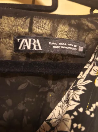 Vestido corto Zara floral