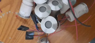 18 faretti LED mini da incasso