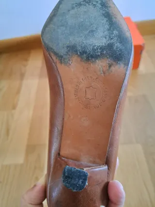 Zapatos de vestir piel mujer marrones