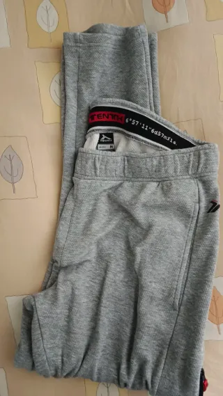 Pack 2 pantalones chándal grises