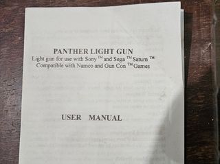 Light Gun 00XSPECIAL con Pedal per PS1