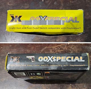 Light Gun 00XSPECIAL con Pedal per PS1