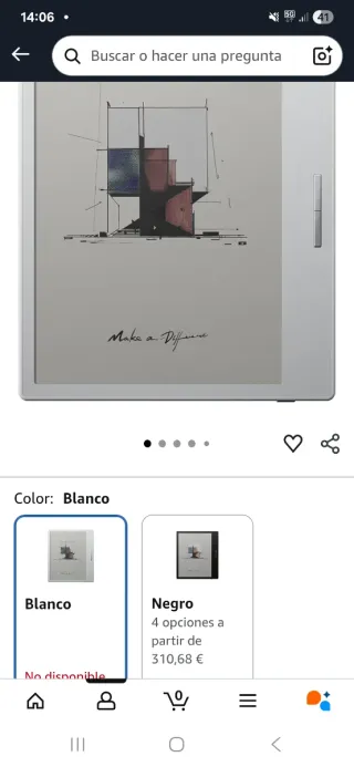 Lettore E-book Boox Go Color da 7 pollici (kindle/kobo libra)