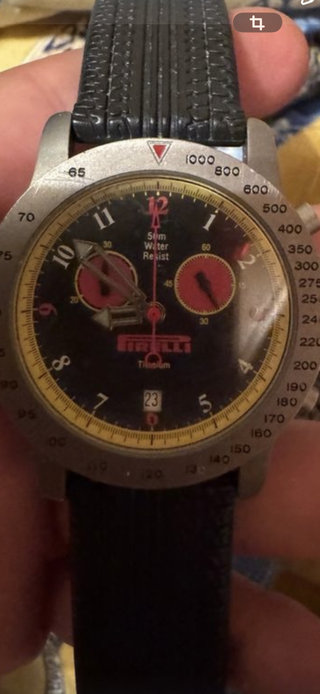 Reloj Pirelli Titanium Cronógrafo