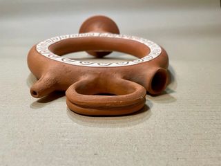 Botijo anular decorativo cerámica Ref 004