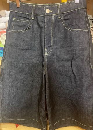 Pantalón vaquero azul Talla M bermudas