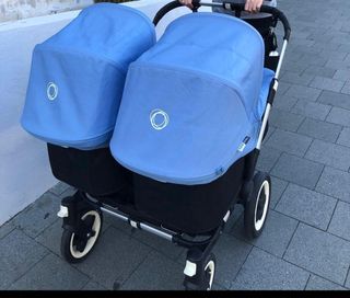 Carrito Bugaboo Donkey 2 Doble  - gemelar