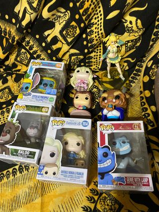 Lote Funko Pop Disney, Marvel, Anime