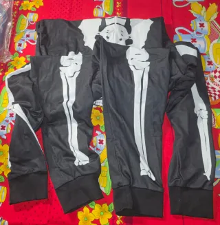 Disfraz esqueleto adulto talla M