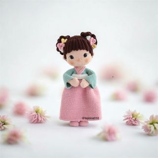 Muñeca Amigurumi Hecha a Mano