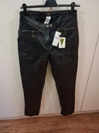 Pantalón cuero mujer ZENDIA Talla XL 42