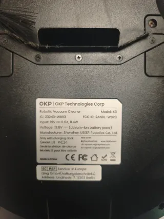 Aspirador Robot OKP Life K3 , se conecta al movil