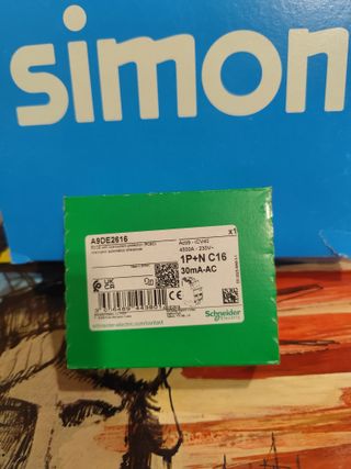 Dpn vigi 2x16A Diferencial Schneider A9DE2616