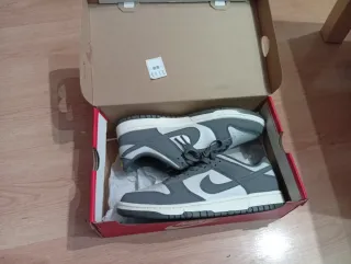 Nike Dunk Gris y Blanco