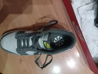 Nike Dunk Gris y Blanco