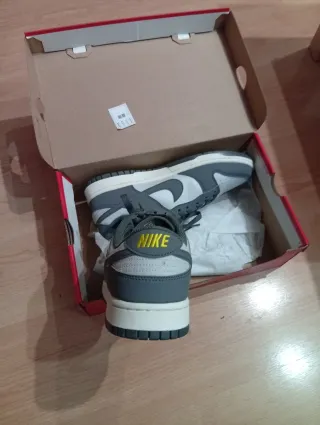 Nike Dunk Gris y Blanco