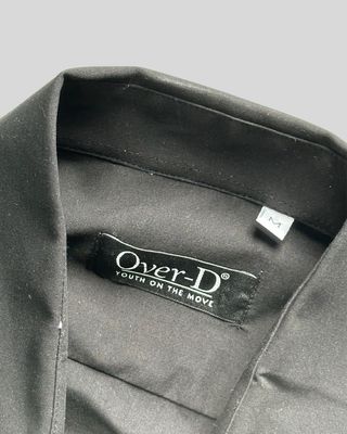 Camicia Uomo Nera Over-D