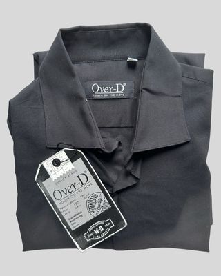 Camicia Uomo Nera Over-D