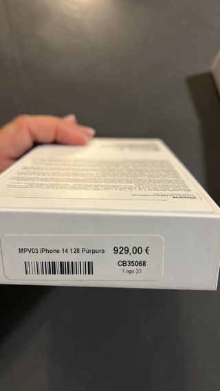 iPhone 14 Plata 128GB