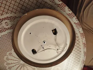 Plafón de techo madera y cristal