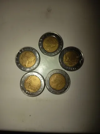 500 Lire Repubblica Italiana 1990