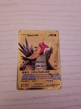 Carta Pokémon Entei GX 180 HP