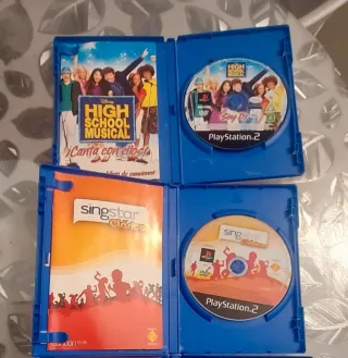 Juegos PS2: High School Musical, Bratz, Barbie...