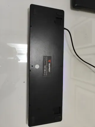 Teclado Mecánico Tempest K10B Marrón