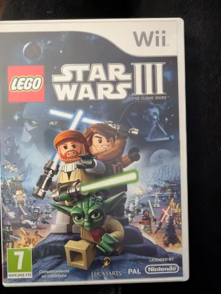 Juego Wii Star Wars III: The Clone Wars