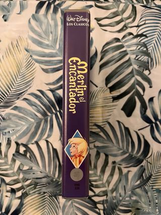 VHS Merlín el Encantador (Walt Disney)
