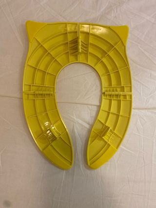 Reductor WC Plegable Infantil Amarillo