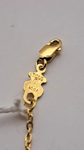 Pulsera Tous BB Oro 18k Perlas