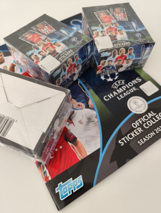 Lote Topps cromos UEFA Champions League 2015 2016