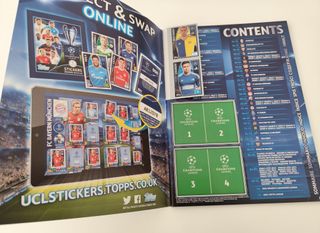 Lote Topps cromos UEFA Champions League 2015 2016