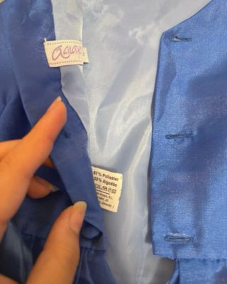 Vestido de Ocasión/Vestido de fiesta azul