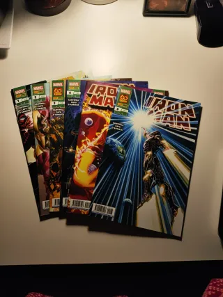 Cómics grapas Iron man 1-6