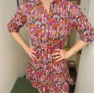 Vestido estampado floral