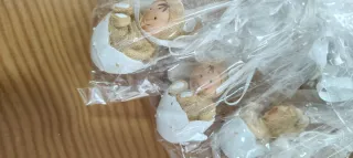 Obsequios para bautizo huevo con bebé osito