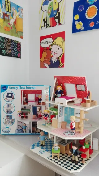 Casa de muñecas Amanda Family Flex Home