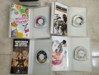 Lote 2 PSP + 14 Videojuegos playstation